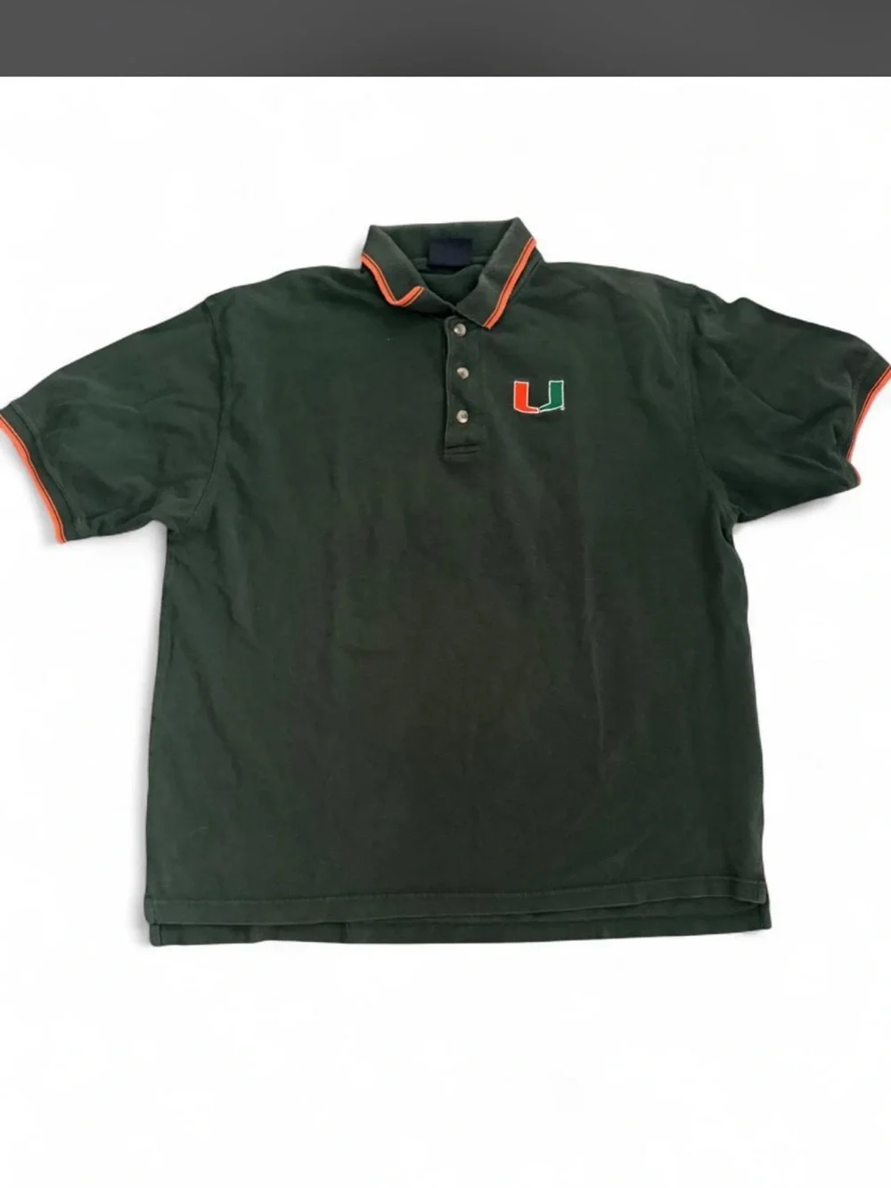Miami hurricanes vintage polo